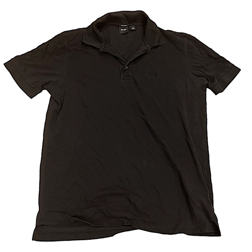 Mens Hugo boss black polo